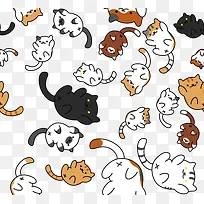 各种可爱猫咪贴纸-空若网 各种可爱猫咪贴纸-空若网