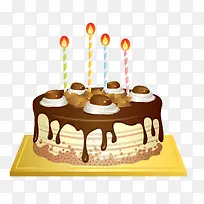 卡通生日蛋糕食物设计-空若网 卡通生日蛋糕食物设计-空若网