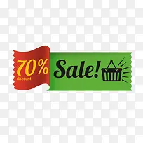 绿色促销标签-空若网 绿色促销标签-空若网