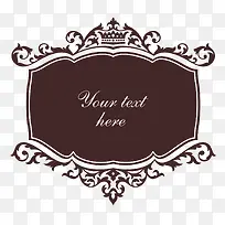 欧式花纹外框设计-空若网 欧式花纹外框设计-空若网