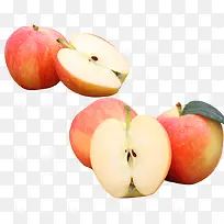 新鲜散落的红色苹果-空若网 新鲜散落的红色苹果-空若网