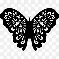 蝴蝶昆虫剪贴画-红色蝴蝶-空若网 蝴蝶昆虫剪贴画-红色蝴蝶-空若网