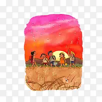 插画-空若网 插画-空若网