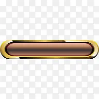 棕色水晶按钮复古按钮素材-空若网 棕色水晶按钮复古按钮素材-空若网