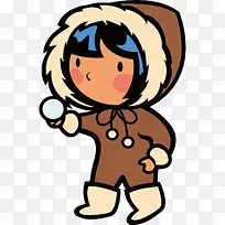 探险卡通人物-空若网 探险卡通人物-空若网