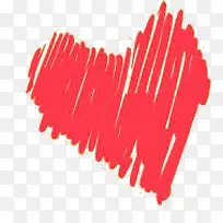 手绘桃心-空若网 手绘桃心-空若网