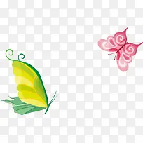 手绘蝴蝶-空若网 手绘蝴蝶-空若网