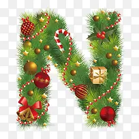 数字字母 礼盒装饰 字母N-空若网 数字字母 礼盒装饰 字母N-空若网