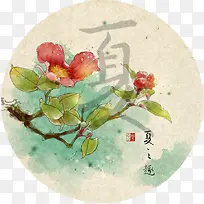 夏天插画-空若网 夏天插画-空若网