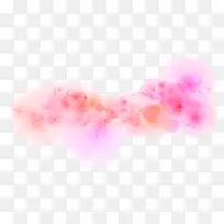 粉色水印插画风景-空若网 粉色水印插画风景-空若网