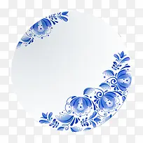青花瓷盘-空若网 青花瓷盘-空若网