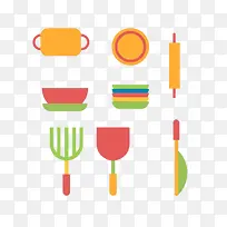 厨房餐具图案-空若网 厨房餐具图案-空若网