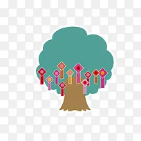 祈福树-空若网 祈福树-空若网