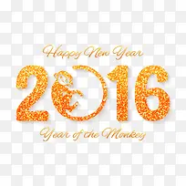 2016猴年数字设计-空若网 2016猴年数字设计-空若网