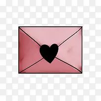 粉红爱心信封-空若网 粉红爱心信封-空若网