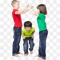 创意合成高清摄影小朋友玩耍-空若网 创意合成高清摄影小朋友玩耍-空若网