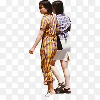 高清摄影一起逛街的朋友-空若网 高清摄影一起逛街的朋友-空若网