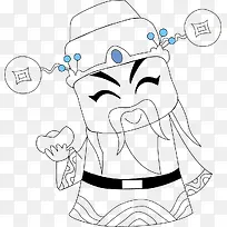 可爱财神-空若网 可爱财神-空若网