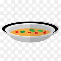 矢量扁平化胡辣汤素材-空若网 矢量扁平化胡辣汤素材-空若网