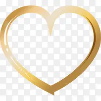 金色闪耀爱心-空若网 金色闪耀爱心-空若网