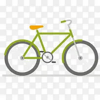 淡绿色脚踏时尚单车-空若网 淡绿色脚踏时尚单车-空若网