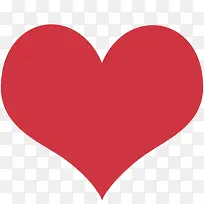 红色剪纸色块爱心-空若网 红色剪纸色块爱心-空若网