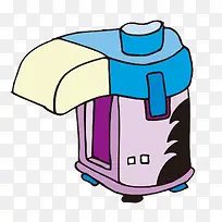 手绘饮水机图案-空若网 手绘饮水机图案-空若网