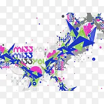 矢量时尚印花-空若网 矢量时尚印花-空若网