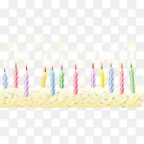 生日蛋糕上的蜡烛-空若网 生日蛋糕上的蜡烛-空若网