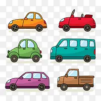 矢量小汽车-空若网 矢量小汽车-空若网
