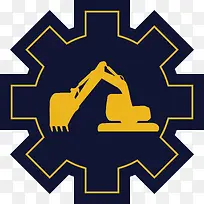 创意挖掘机标签-空若网 创意挖掘机标签-空若网