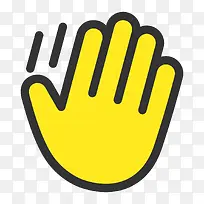 扁平化手掌PNG下载-空若网 扁平化手掌PNG下载-空若网