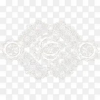 白色蕾丝装饰花纹-空若网 白色蕾丝装饰花纹-空若网