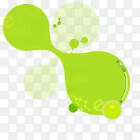 绿色潮流花纹-空若网 绿色潮流花纹-空若网