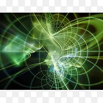 绿色炫光科技背景-空若网 绿色炫光科技背景-空若网