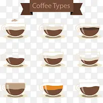 矢量手绘咖啡-空若网 矢量手绘咖啡-空若网