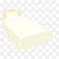 黄色床矢量素材-空若网 黄色床矢量素材-空若网
