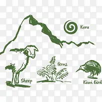 绵羊吃草-空若网 绵羊吃草-空若网