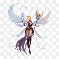 翅膀游戏人物设计-空若网 翅膀游戏人物设计-空若网