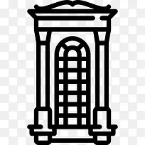 建筑玻璃图标-空若网 建筑玻璃图标-空若网