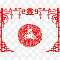春节贴花高清装饰素材-空若网 春节贴花高清装饰素材-空若网