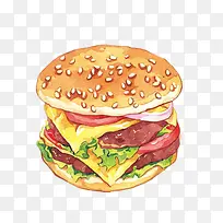 卡通汉堡-空若网 卡通汉堡-空若网