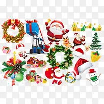 圣诞节元素集合-空若网 圣诞节元素集合-空若网