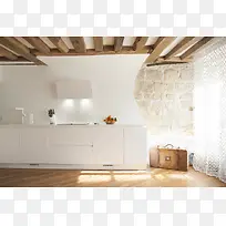 白色厨房居家生活-空若网 白色厨房居家生活-空若网