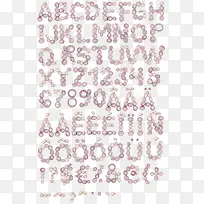 浅色石头字母数字-空若网 浅色石头字母数字-空若网