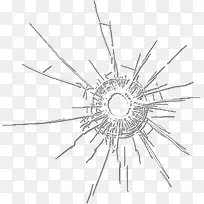 白色手绘弹痕设计-空若网 白色手绘弹痕设计-空若网