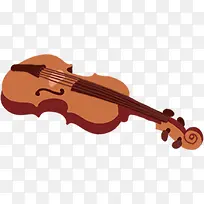 卡通插画小提琴活动图-空若网 卡通插画小提琴活动图-空若网