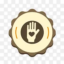 花瓣形卡通手工标签-空若网 花瓣形卡通手工标签-空若网