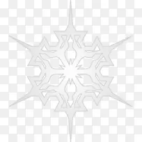 视觉艺术白色对称图案-雪花-空若网 视觉艺术白色对称图案-雪花-空若网