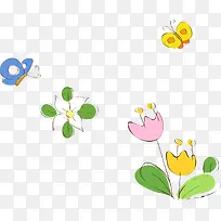 手绘花卉-空若网 手绘花卉-空若网